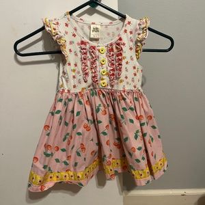 Wildflowers toddler dress size 4t